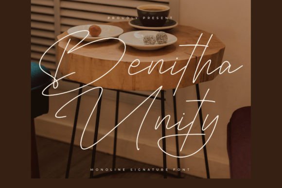 Benitha Unity: Elevating Editorial Design with a Luxury Script Typeface