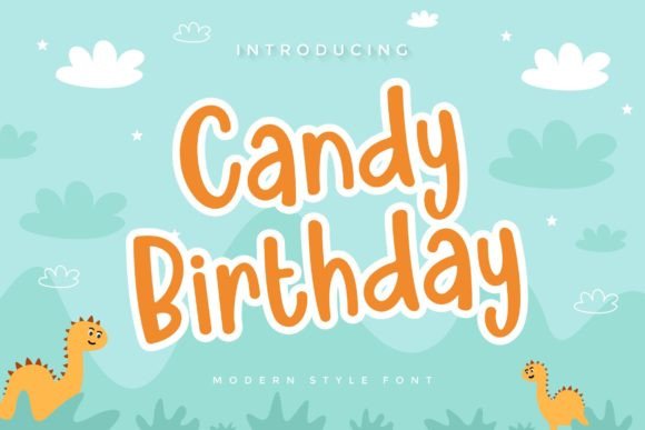 Candy Birthday Font Review