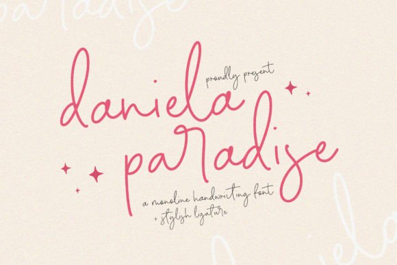 Daniela Paradise Typeface Review: Elegant Script for Digital Branding