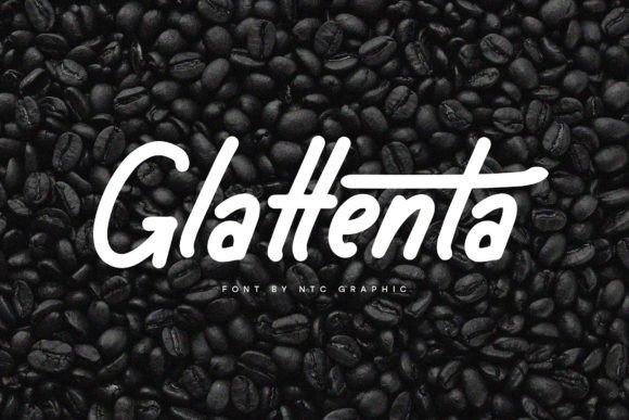 Glattenta: A Minimalist Handwritten Font for Editorial Elegance
