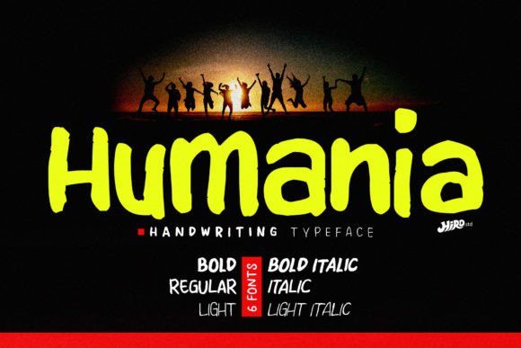 Humania: A Handwritten Typeface for Editorial Warmth