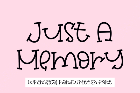 Just a Memory: A Handwritten Font for Scroll-Stopping Social Graphics