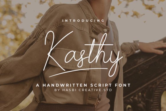 Kasthy: Elevating Editorial Design with Handwritten Elegance