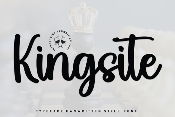 Kingsite: The Elegant Handwritten Font for Timeless Brand Identity