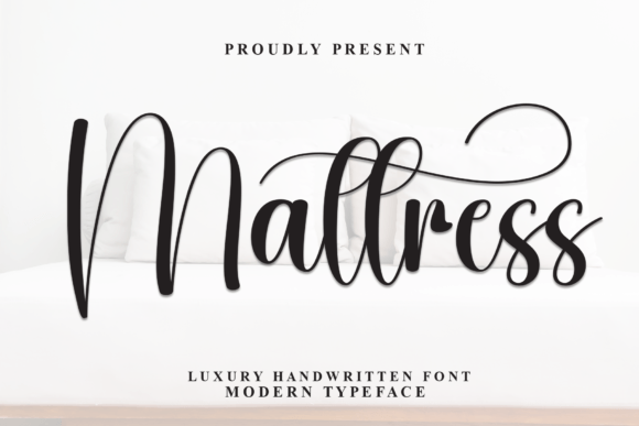 Mattress Typeface: Elevating Editorial Design with Handwritten Elegance