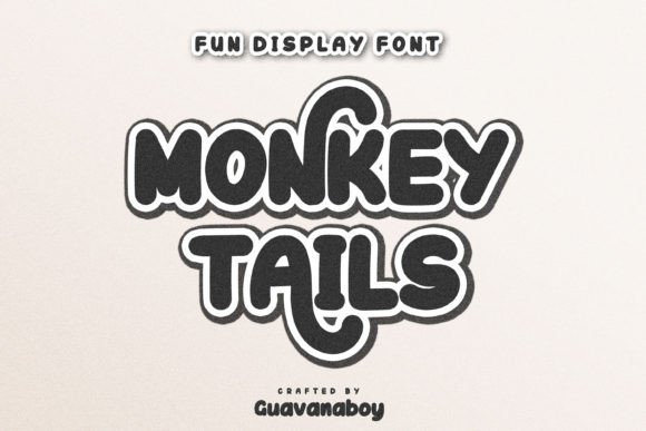Monkey Tails Font: A Playful Script for Handmade Products