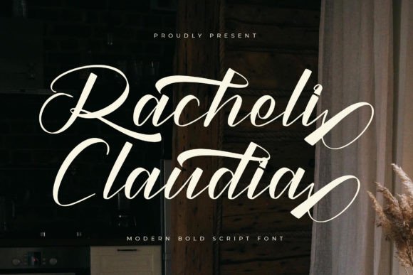 Racheli Claudia: The Modern Script Typeface for Handmade Branding