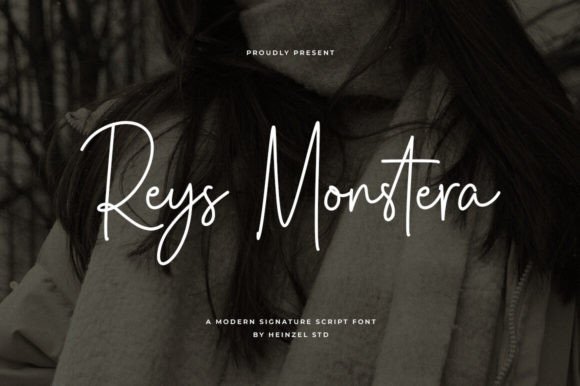Reys Monstera: Elevating Digital Brand Identity With Modern Script Typography