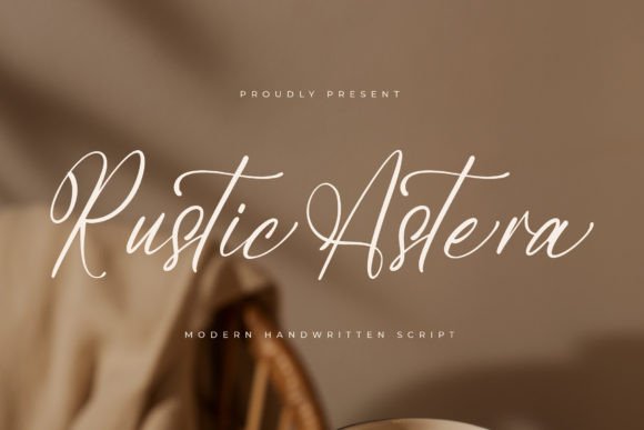 Rustic Astera: A Modern Handwritten Script for Editorial Design