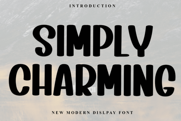 Simply Charming: The Perfect Font for Festive Branding