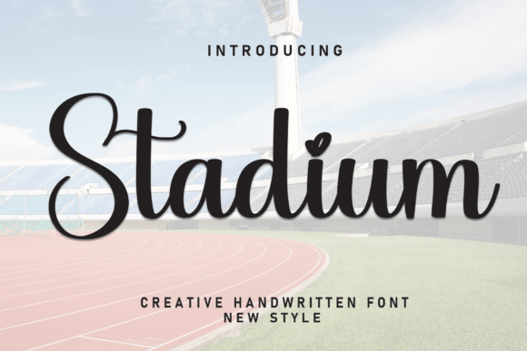 Stadium: A Handwritten Typeface for Polished Digital Experiences