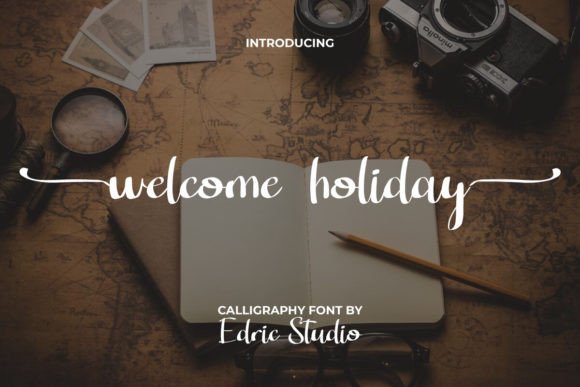 Welcome Holiday Font Review: A Handwritten Typeface for Warm Branding