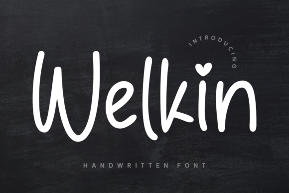 Welkin: The Handwritten Font for Authentic Brand Identity